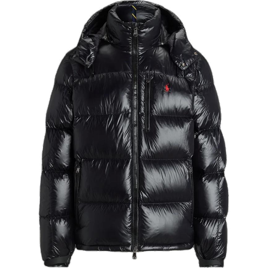 картинка Пуховая куртка Polo Ralph Lauren, черная от магазина Одежда+