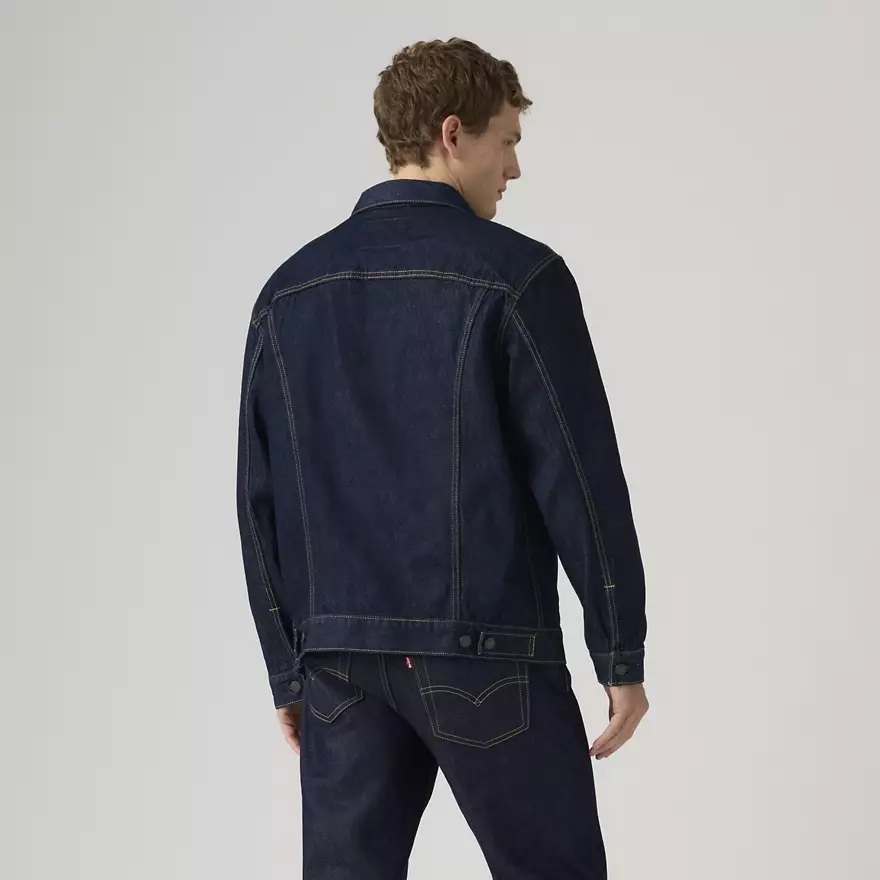 картинка Джинсовая куртка Levi's Trucker, темно-синий от магазина Одежда+