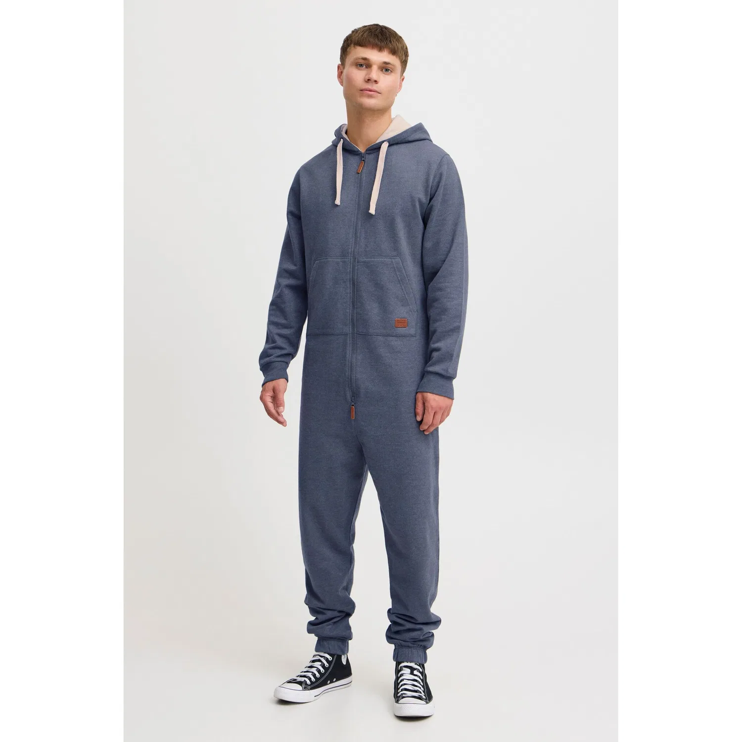 картинка Мужской спортивный комбинезон из футера Blend, Navy от магазина Одежда+