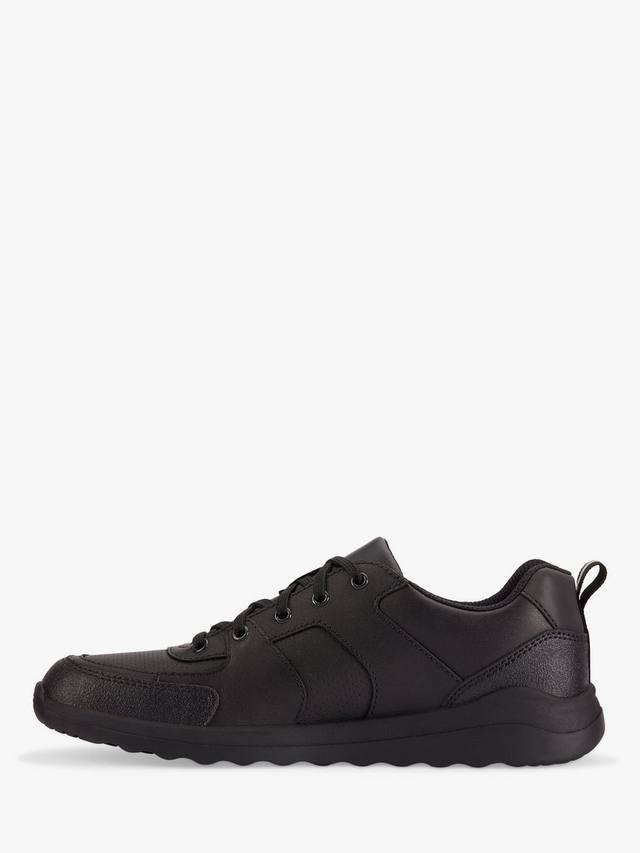 картинка Школьные туфли Clarks Daze Loop, кожаные, черные от магазина Одежда+