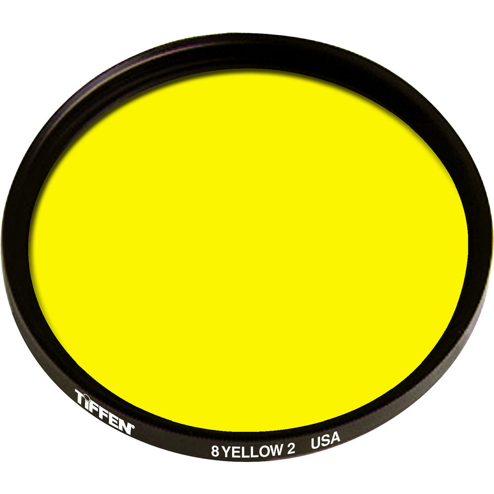 картинка Светофильтр Tiffen Yellow 2 #8, 58 мм, 1 ступень, желтый от магазина Одежда+