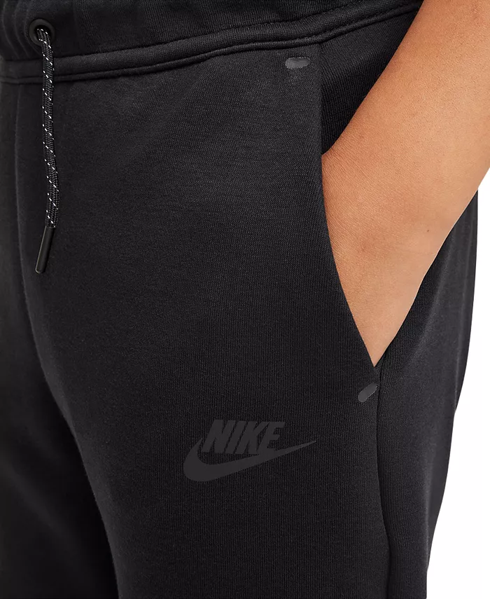 картинка Детские спортивные брюки Tech Fleece Nike, черный от магазина Одежда+