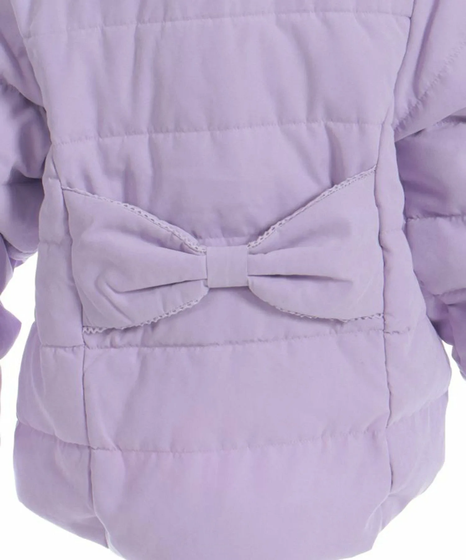 картинка Много лент на пальто Axes femme kids, Lavender от магазина Одежда+