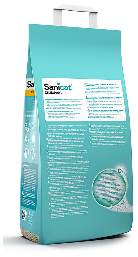 картинка Комкующийся наполнитель Sanicat без запаха 10 л Sanicat от магазина Одежда+