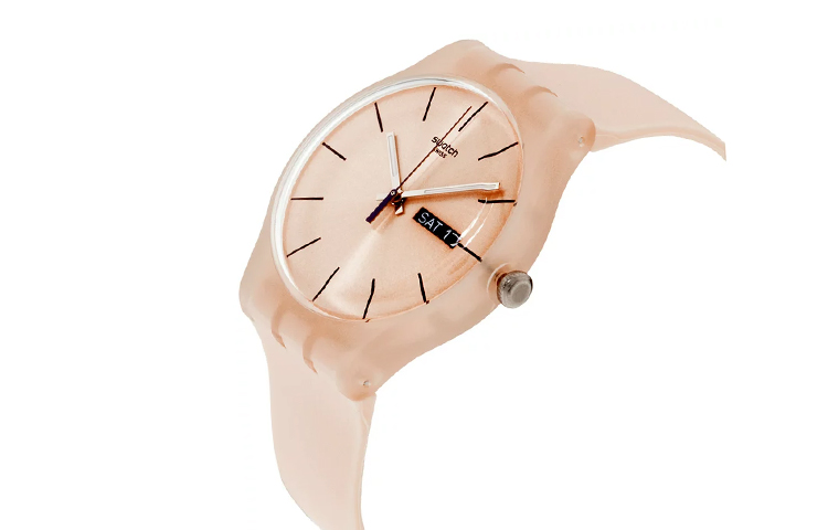 картинка Часы Swatch Rose Rebel, арт. SUOT700, бледно-розовый от магазина Одежда+