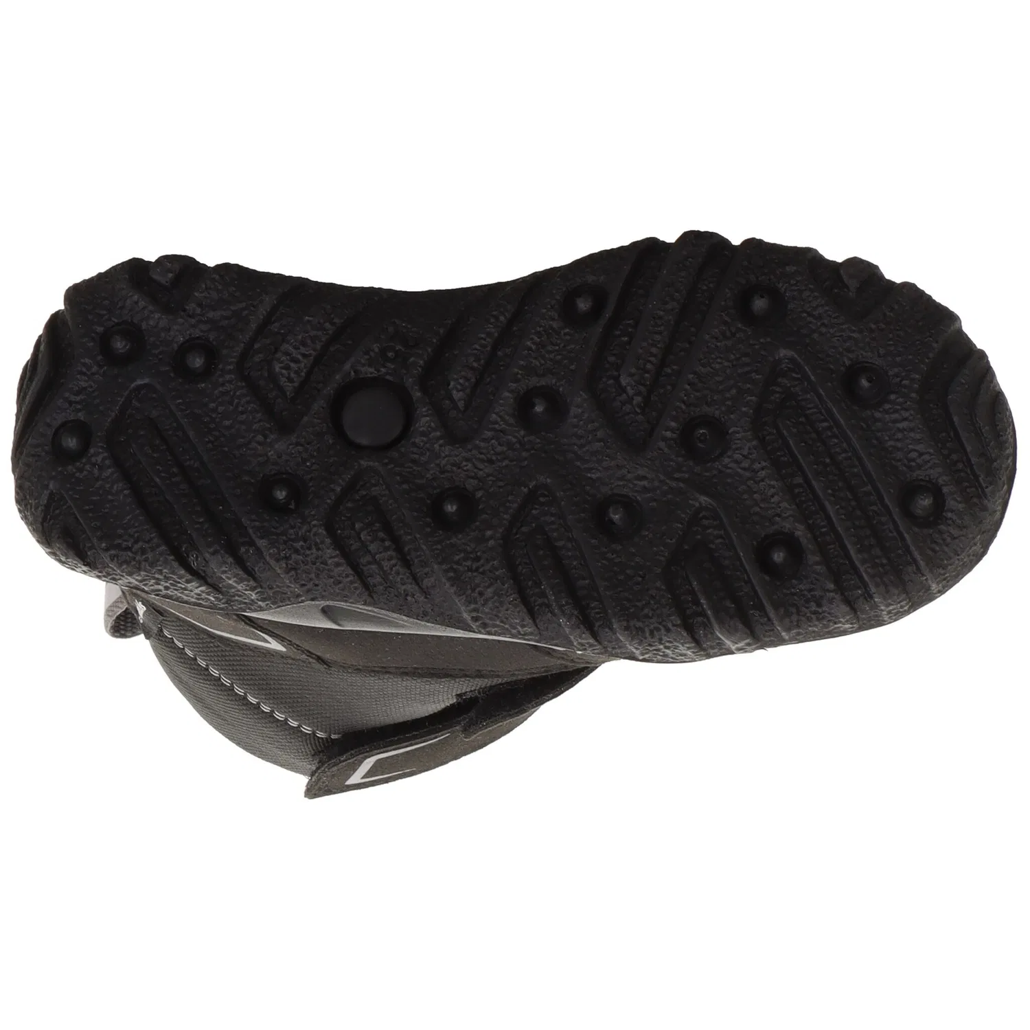 картинка Детские зимние дутики с текстильным футером Superfit, Black/Grey от магазина Одежда+