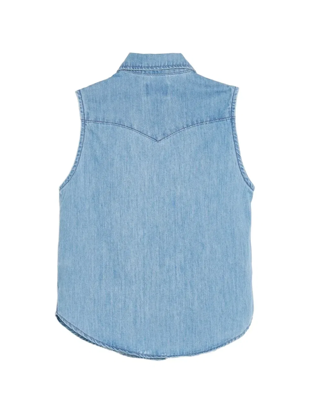 картинка Джинсовая рубашка без рукавов Bellerose Kids, синий от магазина Одежда+