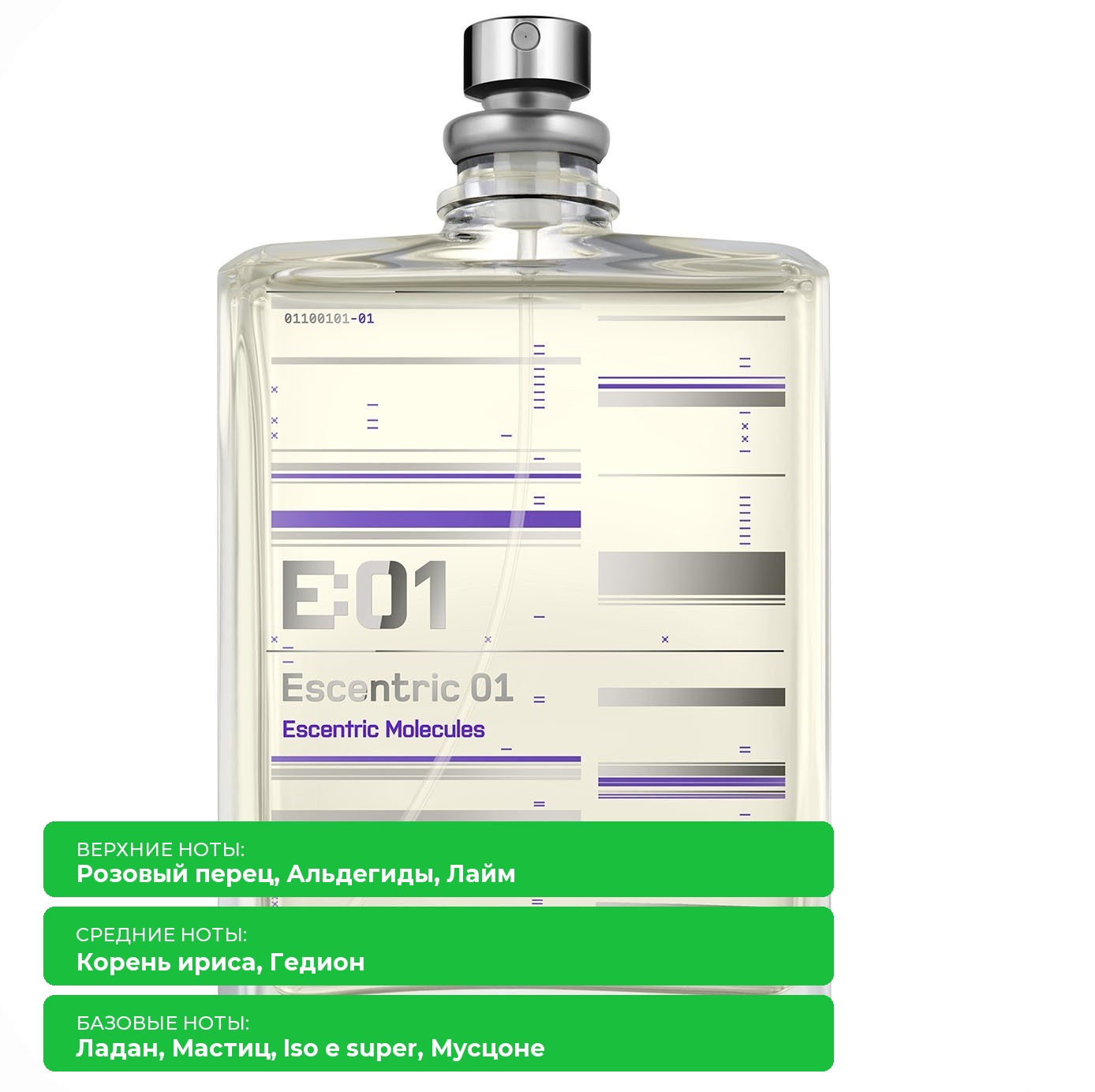 картинка Туалетная вода Escentric Molecules Escentric 01 от магазина Одежда+