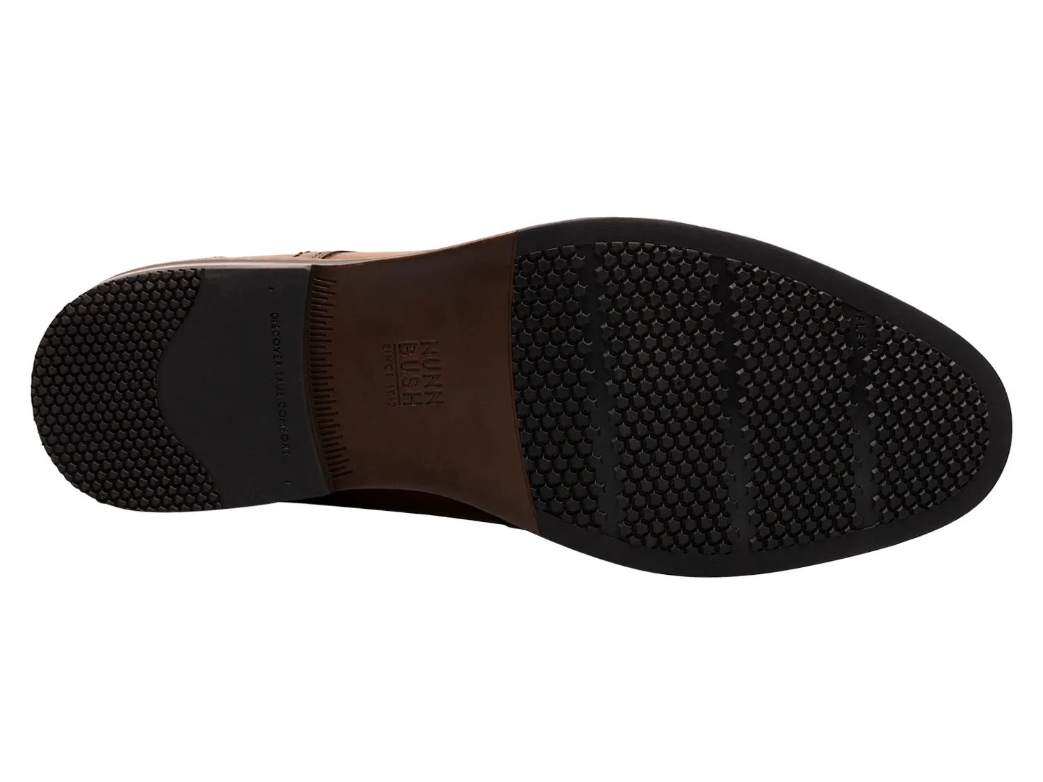 картинка Оксфорды Nunn Bush Calderone Cap Toe Oxford, Cognac от магазина Одежда+