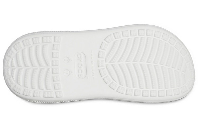 картинка Crocs Crush Clog унисекс, белые от магазина Одежда+