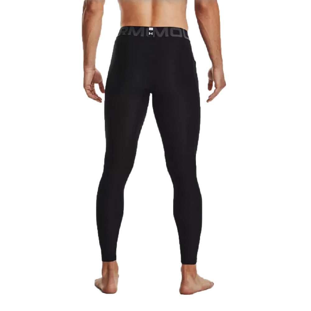 картинка Тайтсы Under Armour HeatGear Armour Compression, черный от магазина Одежда+