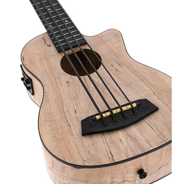 картинка Бас-укулеле Harley Benton UkeBass Spalted Maple, Natural от магазина Одежда+