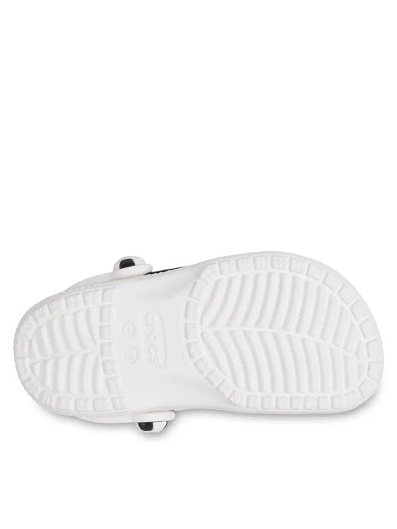 картинка Шлепанцы Classic Soccer Ball Clog T Crocs, белый от магазина Одежда+