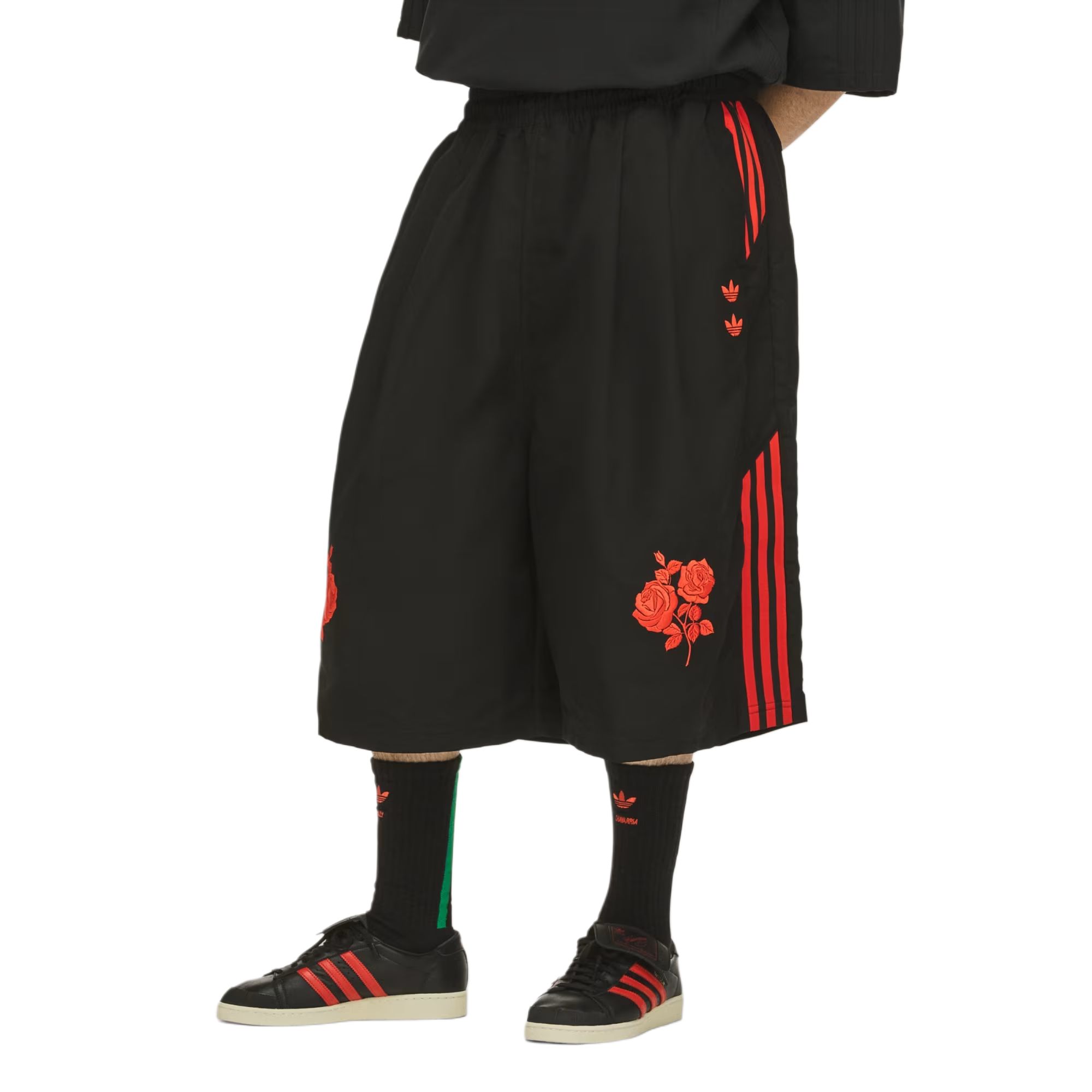 картинка Шорты Adidas Originals X Willy Chavarria Long, черный от магазина Одежда+