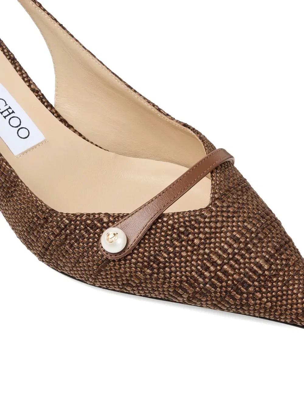 картинка Туфли Amita 45 с ремешками Jimmy Choo, коричневый от магазина Одежда+