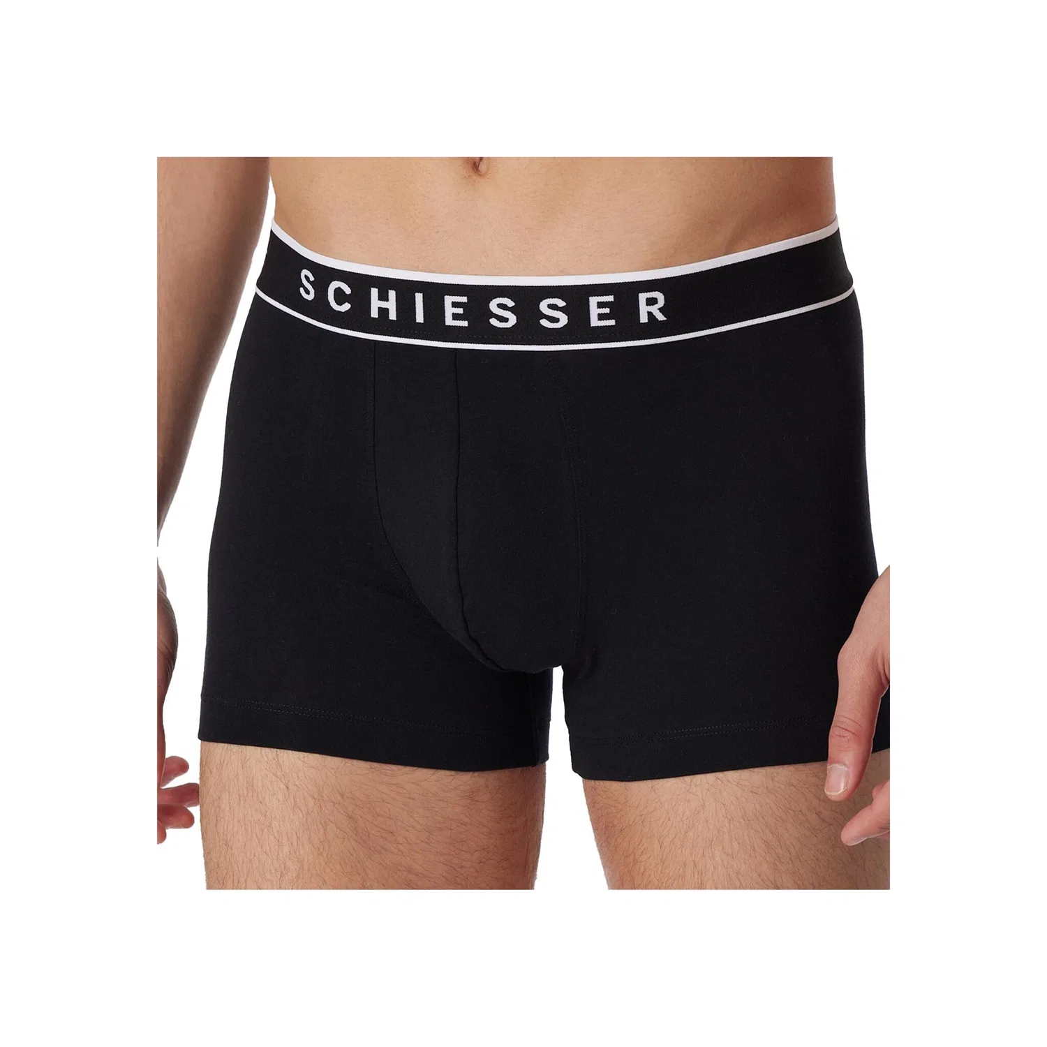 картинка Мужские боксеры 6er Pack Schiesser, Black от магазина Одежда+