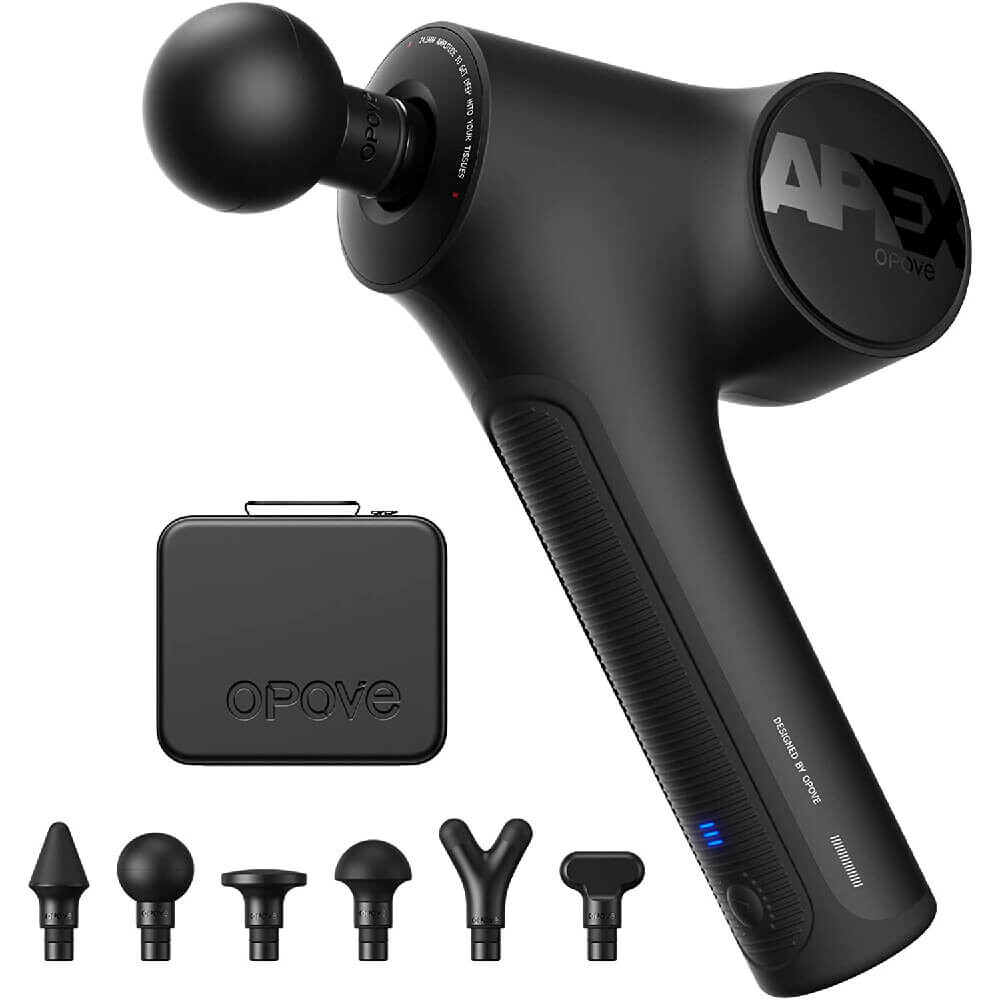 картинка Массажный пистолет Opove Apex Massage Gun, черный от магазина Одежда+