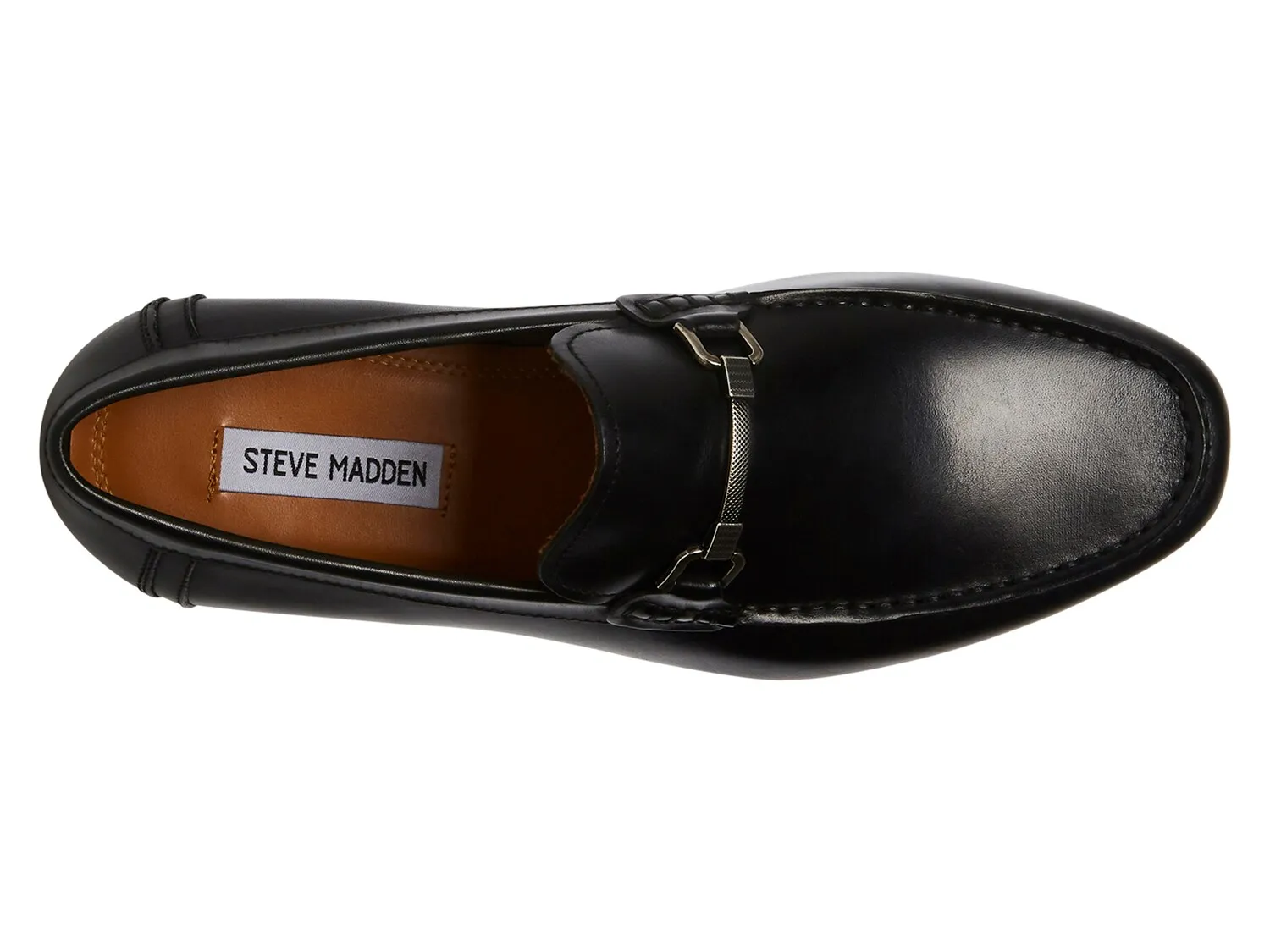 картинка Женские лоферы Privacy Steve Madden, черные от магазина Одежда+