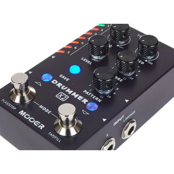 картинка Драм-машина Stereo Drummer X2 Mooer, Black от магазина Одежда+