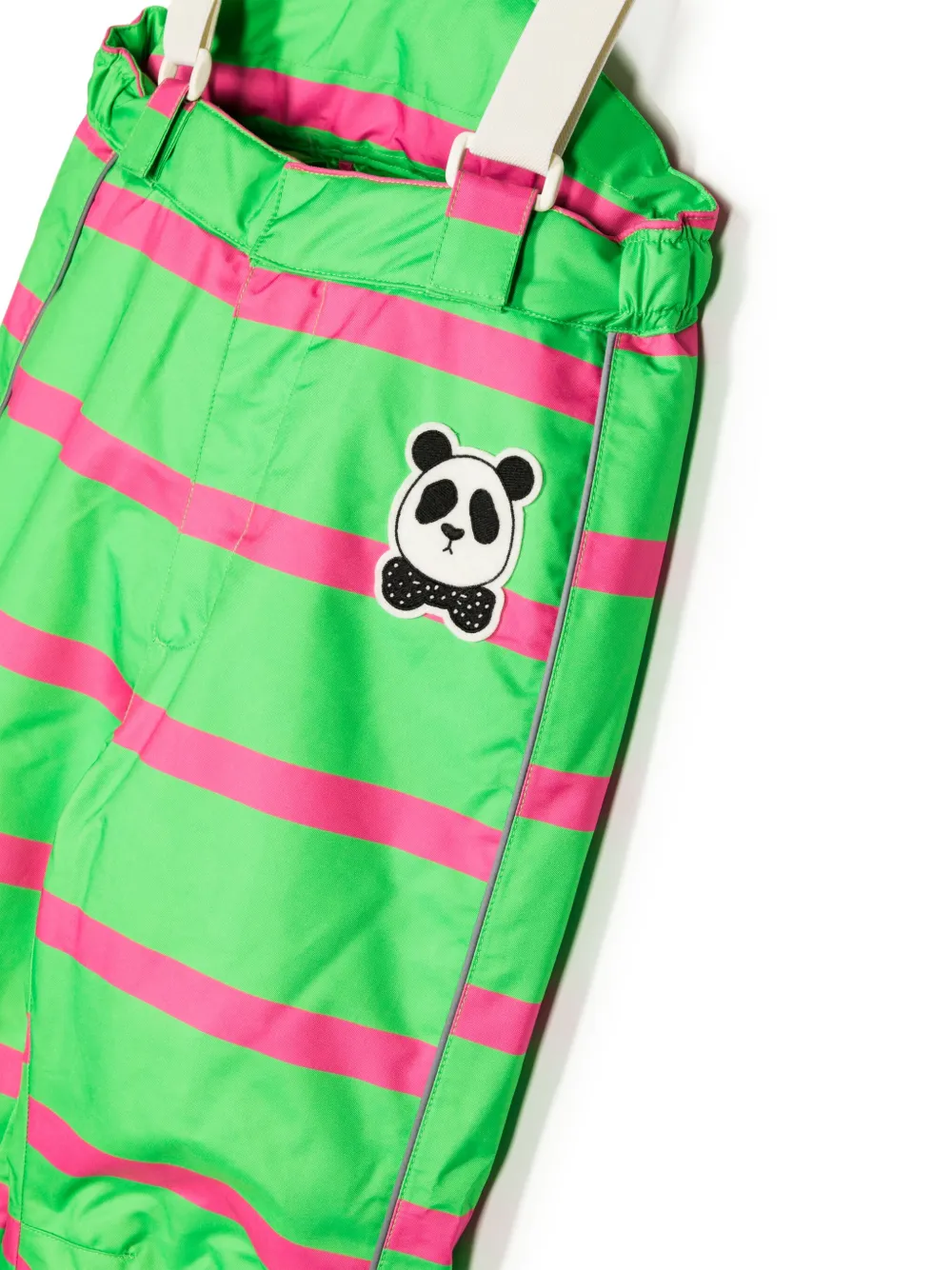 картинка Лыжные брюки Panda в полоску Mini Rodini, зеленый от магазина Одежда+