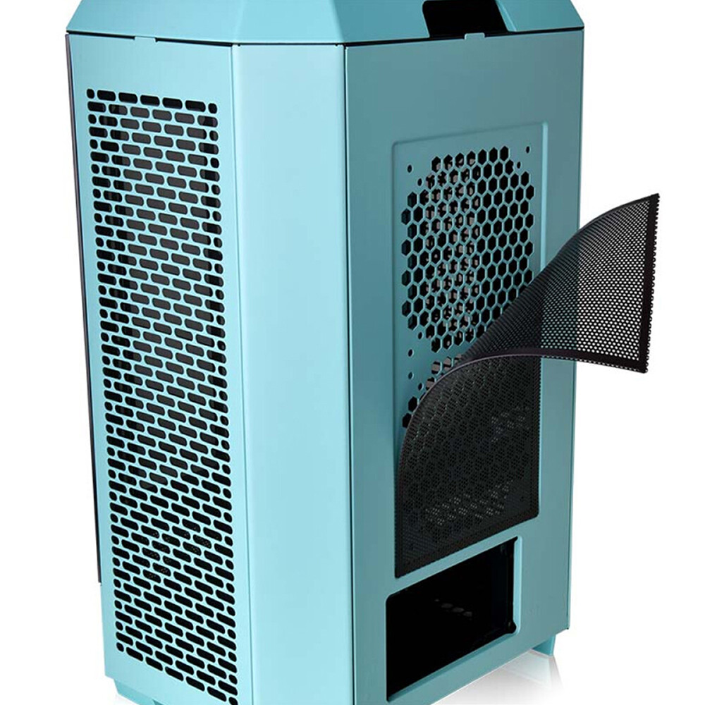 картинка Корпус Thermaltake The Tower 300, Mini Tower, бирюзовый от магазина Одежда+