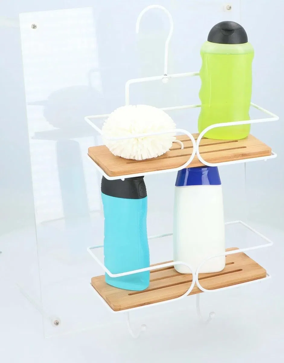 картинка Настенная полка для душа Bath & Shower, Двойная от магазина Одежда+
