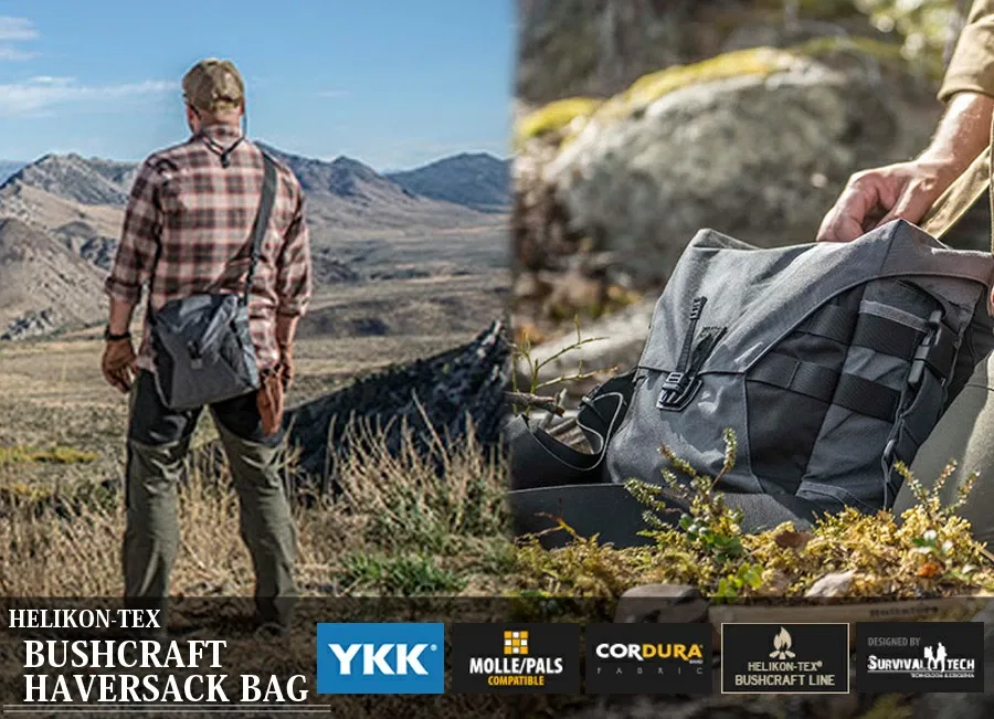 картинка Сумка «Bushcraft Haversack» от Helikon-Tex, Black от магазина Одежда+