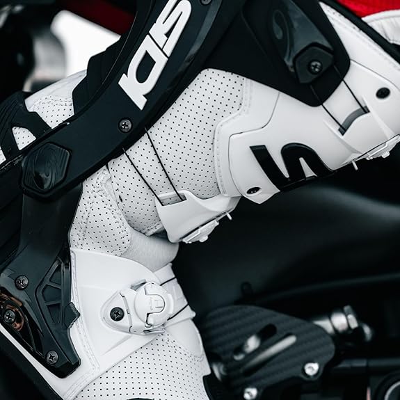 картинка Спортивные мотоботы Sidi Rex Air, черный/белый от магазина Одежда+