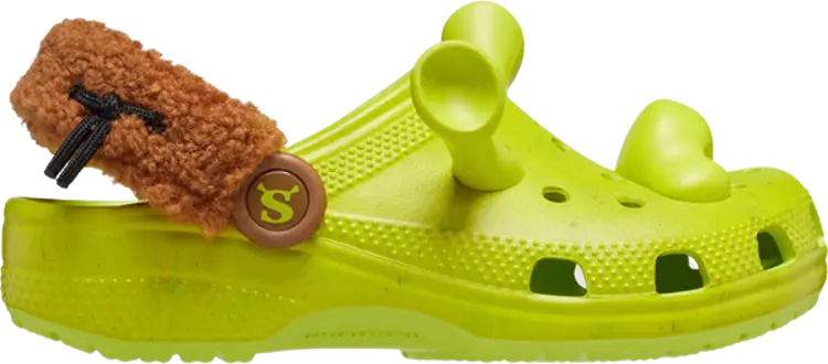 картинка Кроссовки DreamWorks x Classic Clog Toddler 'Shrek', зеленый от магазина Одежда+