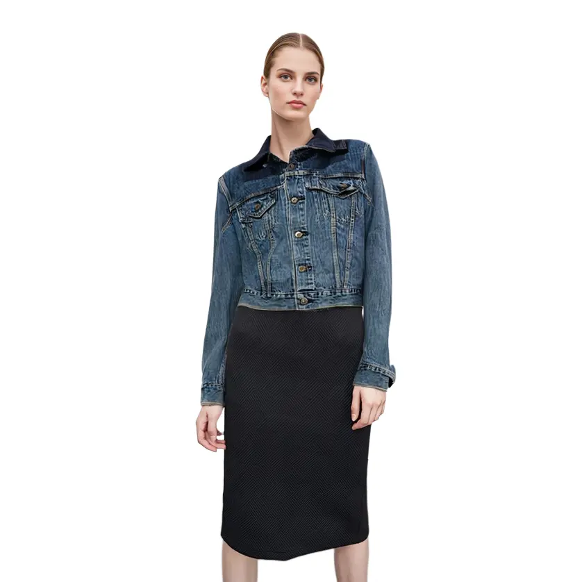 картинка Женская джинсовая куртка Levi's levi’s, цвет Blue от магазина Одежда+