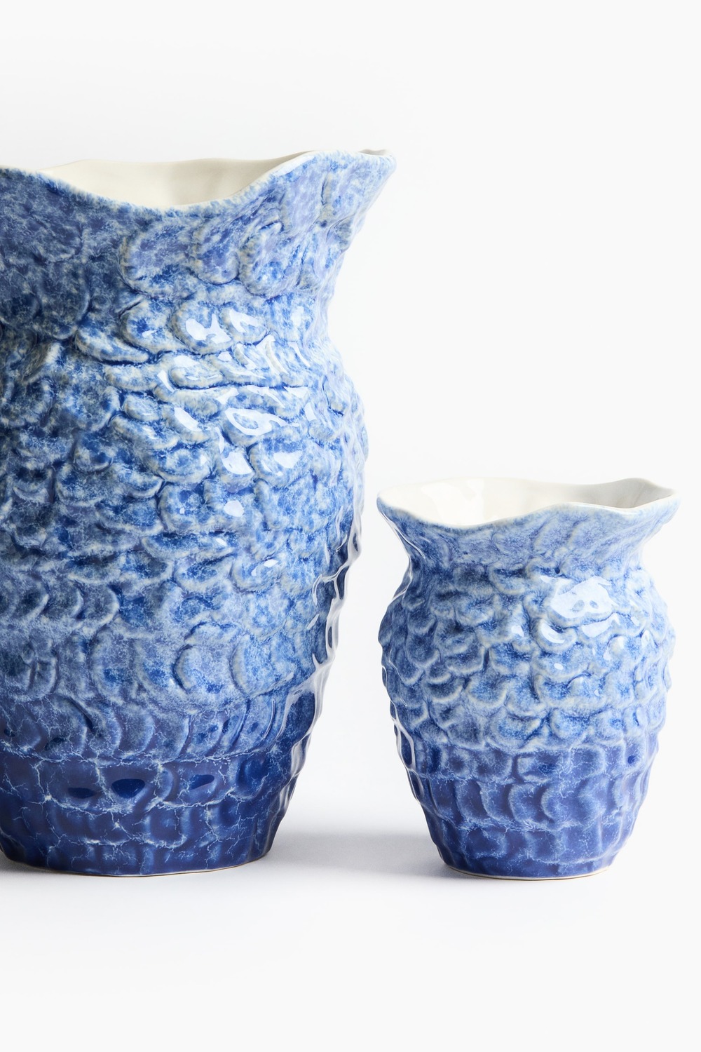 картинка Ваза H&M Small Sea-inspired Stoneware, синий от магазина Одежда+