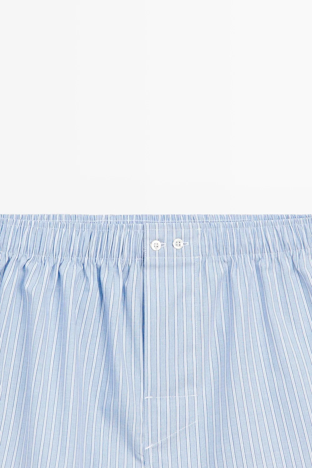 картинка Боксеры Massimo Dutti 100% Cotton Striped, небесно-голубой от магазина Одежда+