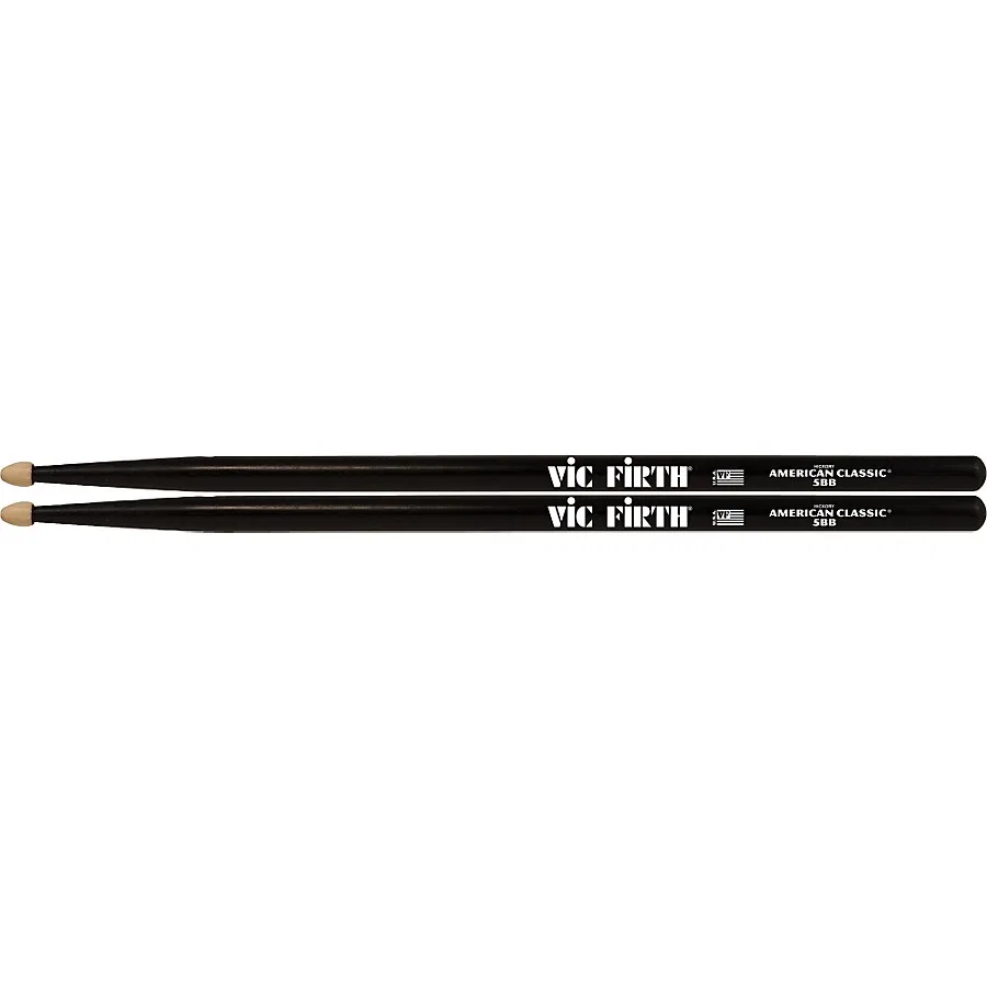картинка Барабанные палочки, 4 пары, 5B, Vic Firth, Black от магазина Одежда+