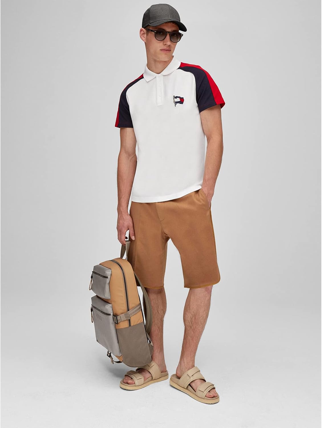 картинка Мужская бейсболка Tommy Hilfiger Billy, цвет Classic White от магазина Одежда+