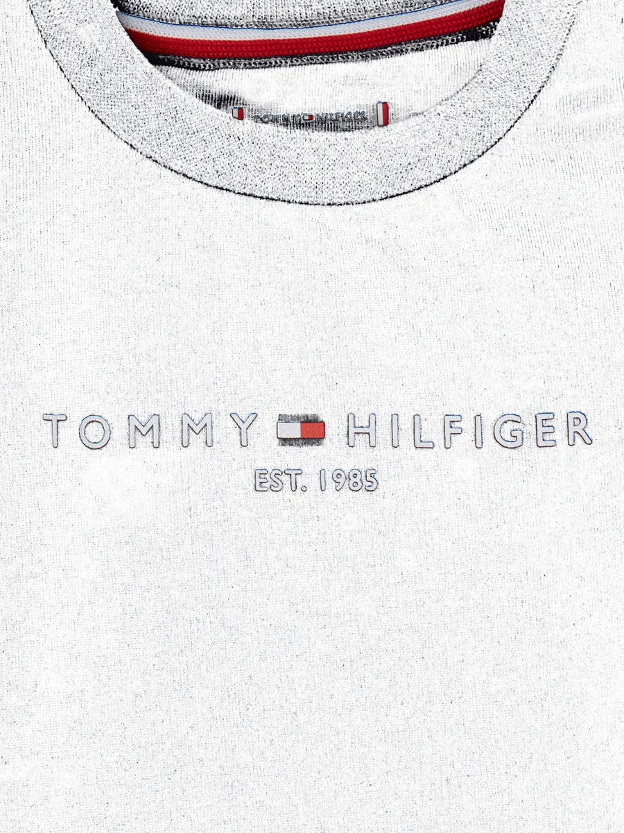 картинка Рубашка и брюки Tommy Hilfiger "BABY ESSENTIAL CREWSUIT", синий от магазина Одежда+
