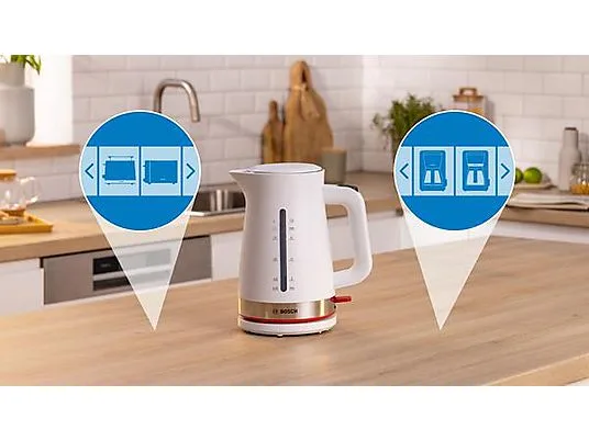 картинка Чайник Bosch TWK4M221 My Moment, белый от магазина Одежда+