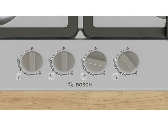 картинка Газовая варочная панель Bosch PGP6B5K90, 582 мм, серый от магазина Одежда+