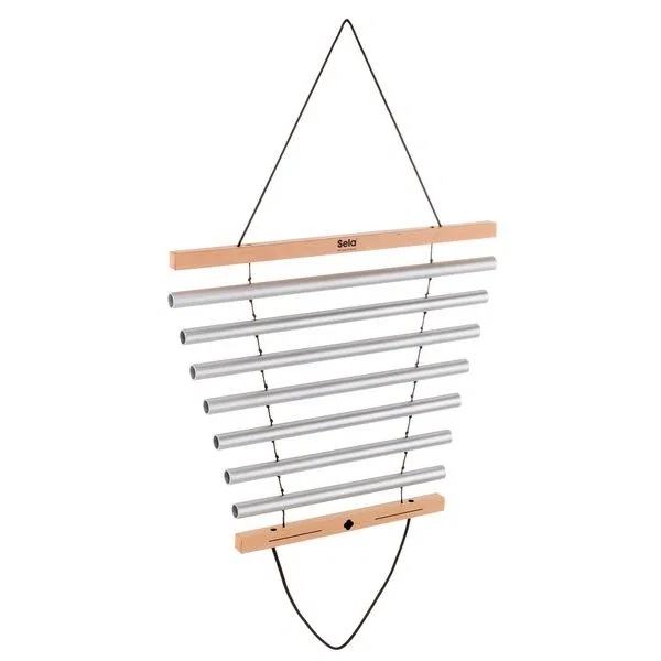картинка Wind Chime 7 трубок Natural, Sela, Silver/Buche от магазина Одежда+
