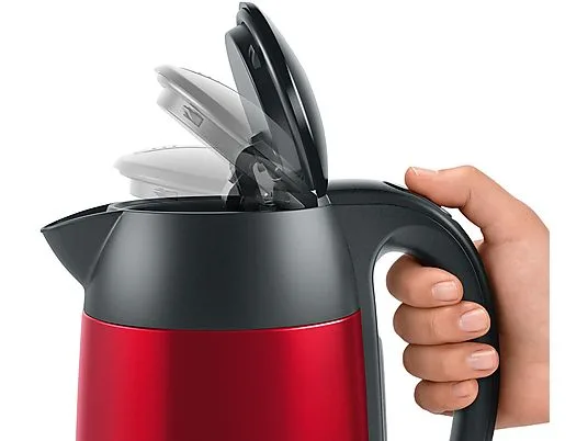 картинка Чайник Bosch TWK 3 P424, красный / серый от магазина Одежда+