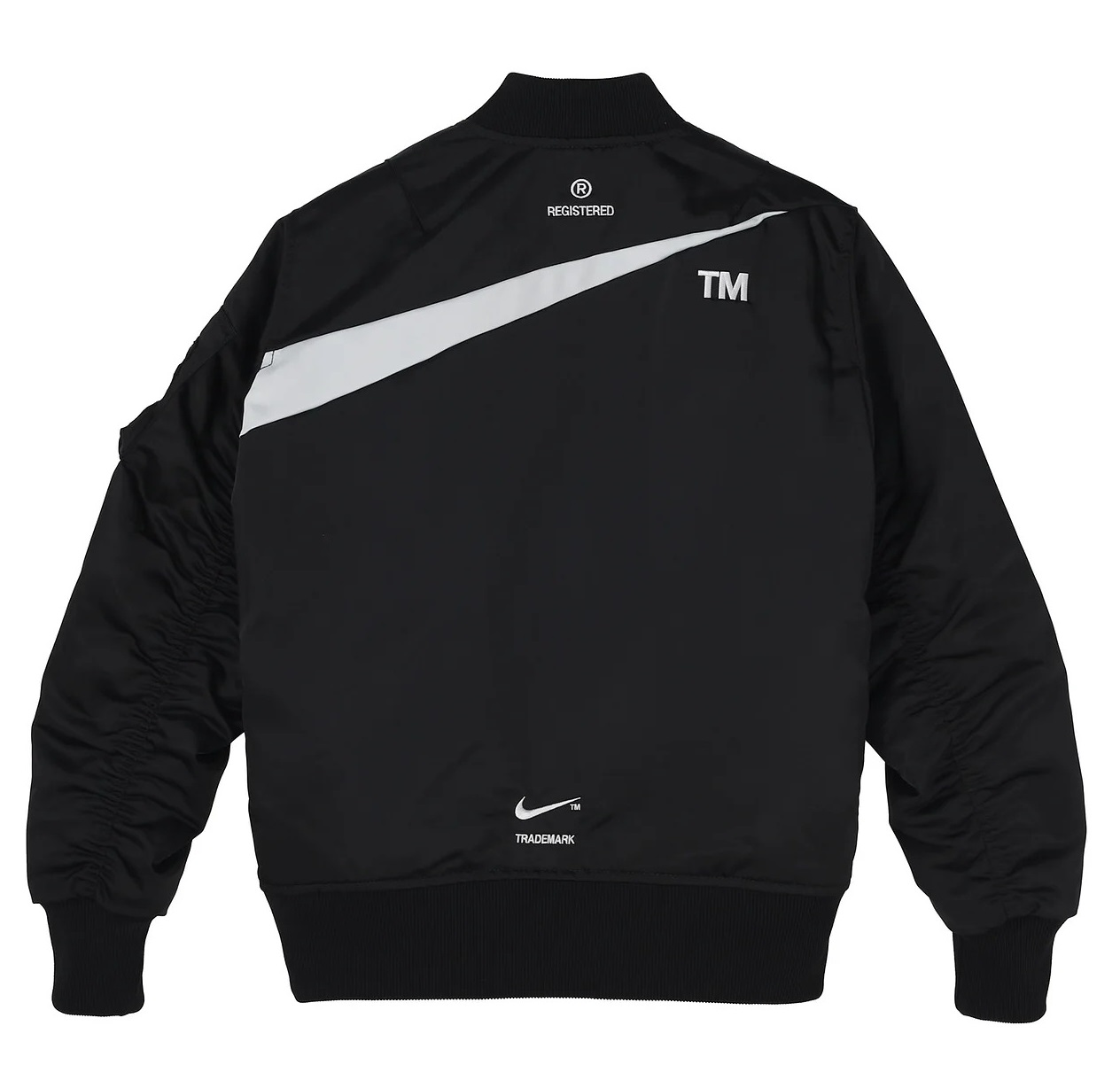 картинка Двусторонний бомбер Nike Swoosh Therma-FIT, черный от магазина Одежда+
