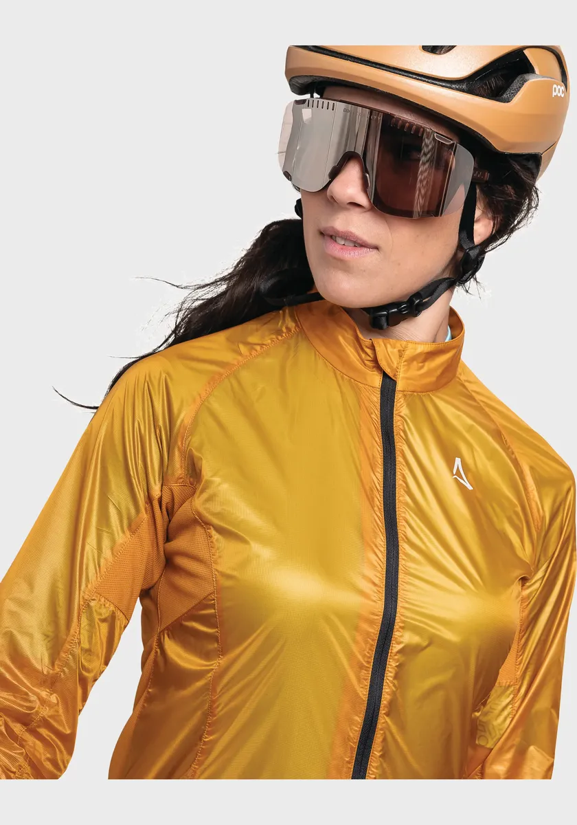 картинка Уличная куртка Schöffel "Jacket Gaiole L", без капюшона, желтый от магазина Одежда+
