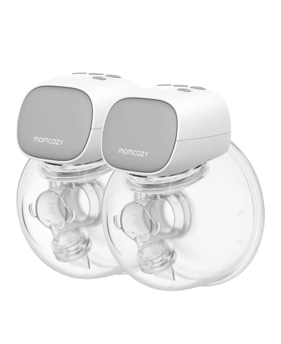 картинка Двойной носимый электрический молокоотсос, S9 Momcozy, серый от магазина Одежда+