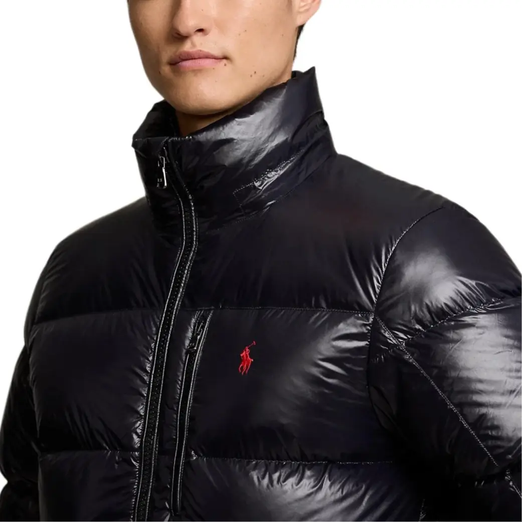 картинка Пуховая куртка Polo Ralph Lauren, черная от магазина Одежда+