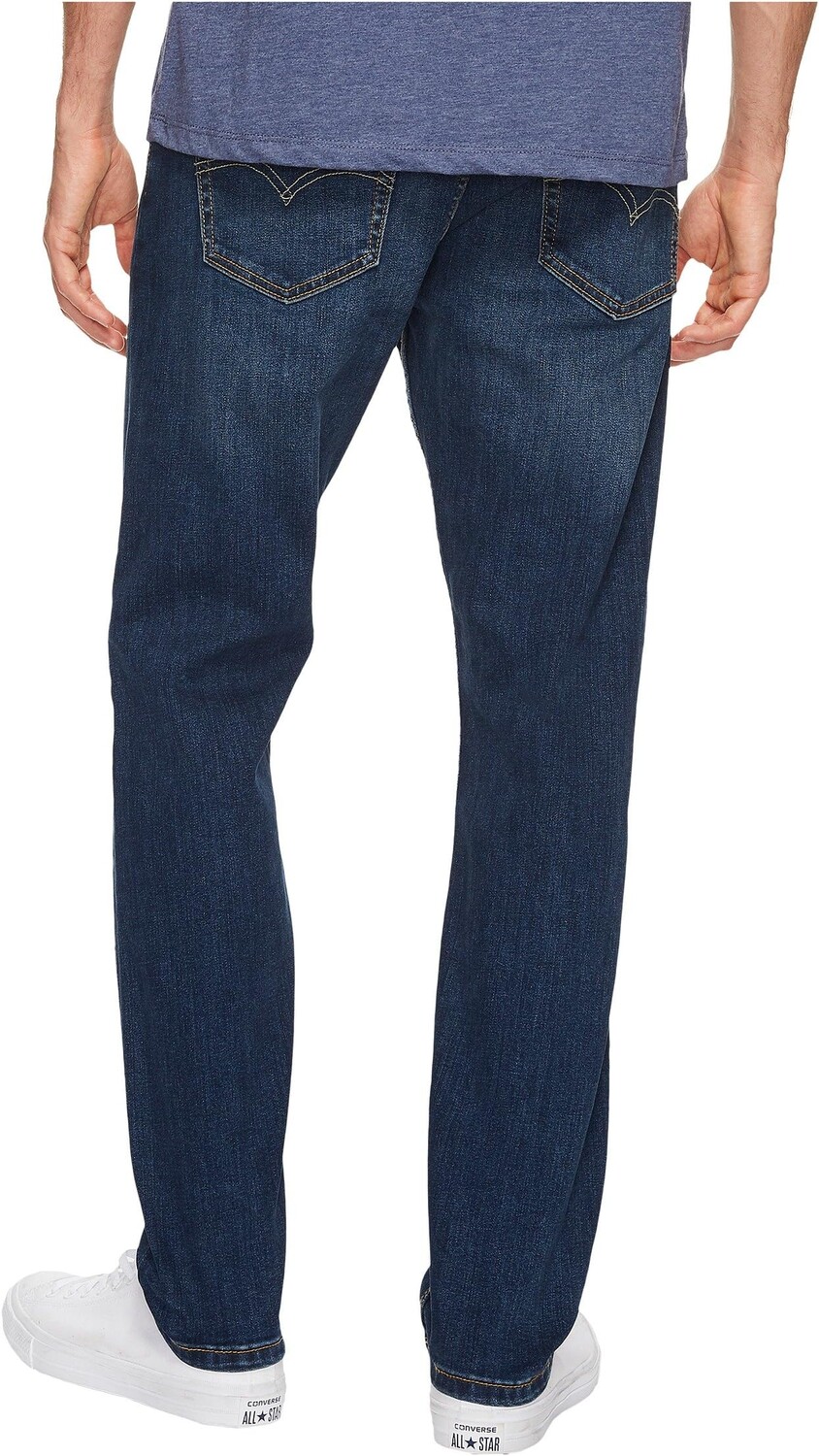 картинка Джинсы 502 Regular Taper Fit Levi's, классический синий деним от магазина Одежда+