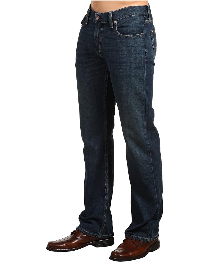 картинка Джинсы Levi's Mens 527 Slim Bootcut, темно-синий индиго от магазина Одежда+