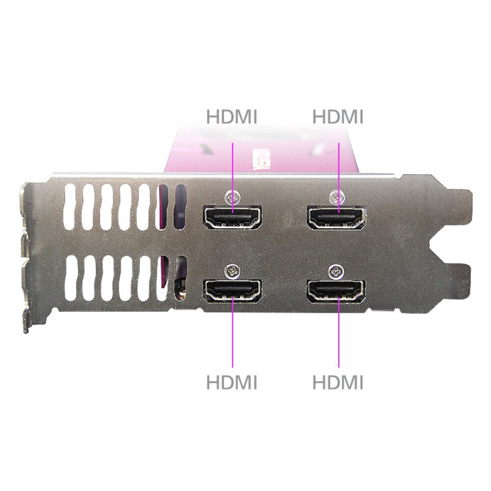 картинка Видеокарта многоэкранная Yeston RX550 GDDR5 4GB HDMI от магазина Одежда+