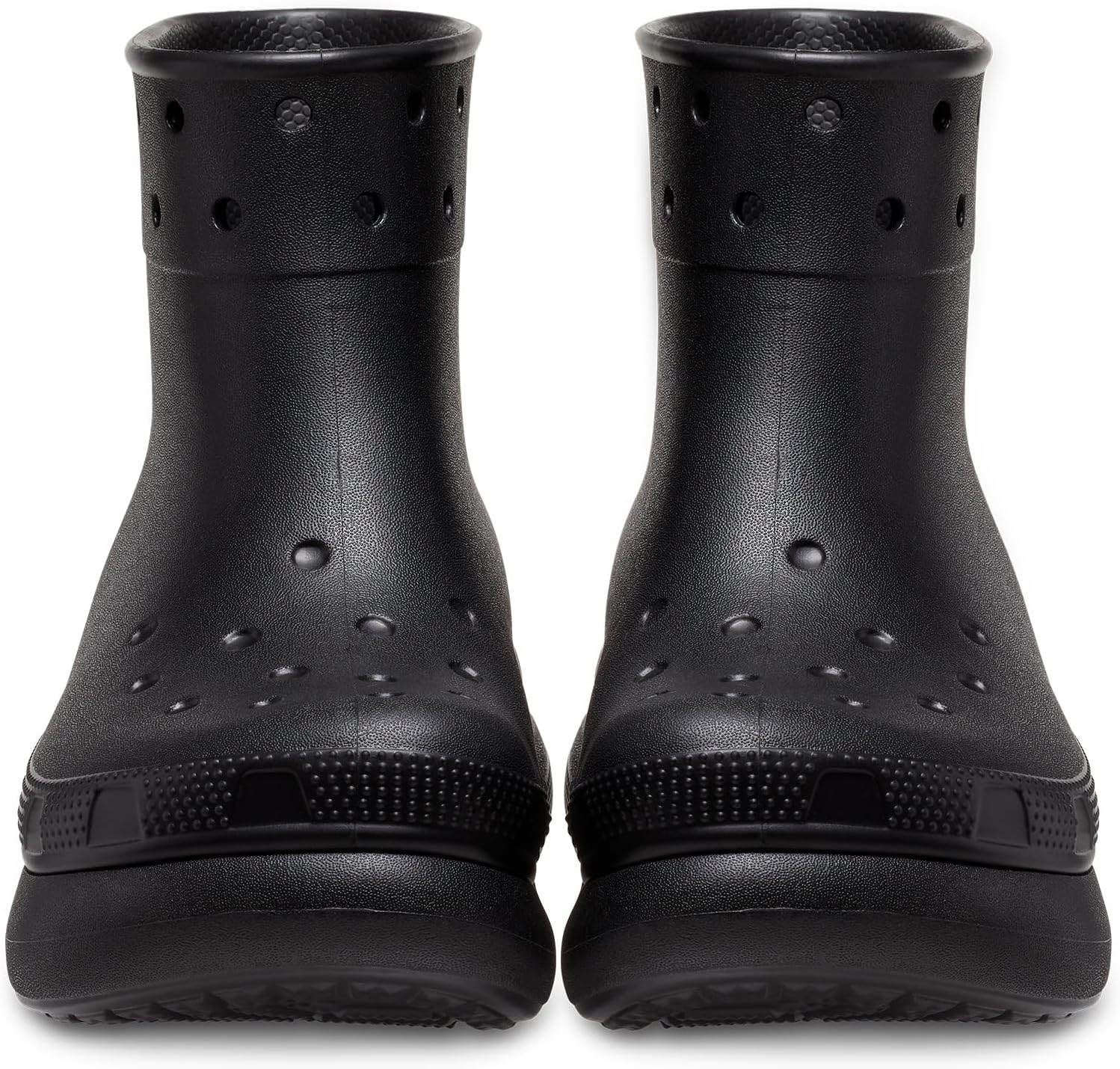 картинка Унисекс резиновые сапоги Crocs Crush на платформе, черные от магазина Одежда+