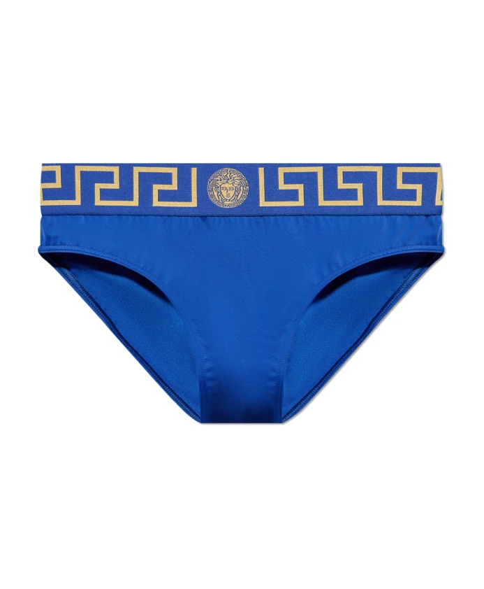 картинка Плавки Versace Medusa Greca, синий от магазина Одежда+