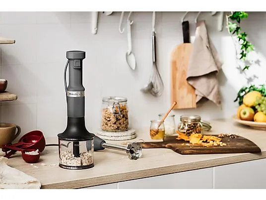 картинка Погружной блендер KitchenAid 5KHBV83EDG 180W, темно-серый от магазина Одежда+