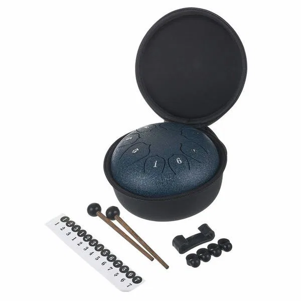 картинка Язычковый барабан Thomann Tongue Drum 6", navy blue от магазина Одежда+